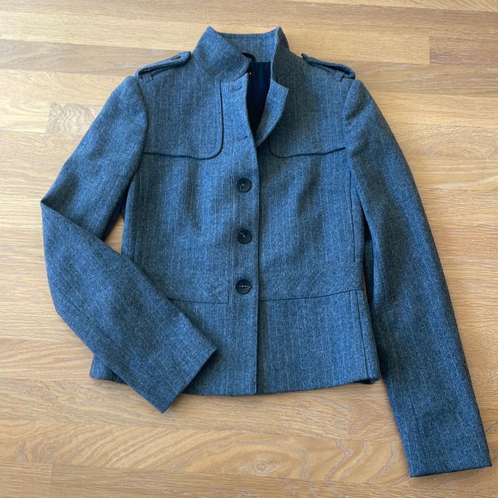 Sisley wool blend blazer